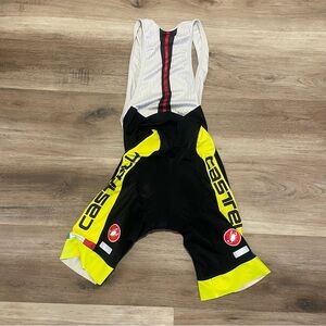 Castelli Men’s Cylcing Bibs Men’s Size Large Padded 3m Reflective